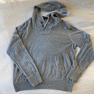 Men’s Banana Republic Gray Sweater Hoodie